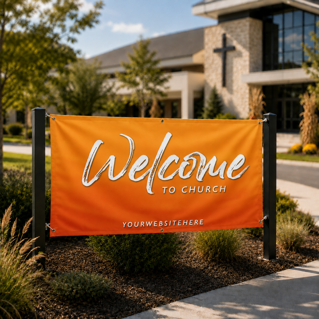 Vinyl Church Banners Made Simple: Big Visibility for Churches That Have Something to Say